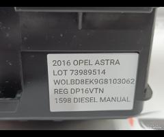 CENTRALINA SCATOLA PORTA FUSIBILI OPEL ASTRA 2016 - 13