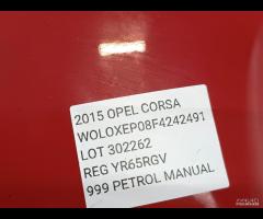 PARAURTI POSTERIORE ORIGINALE OPEL CORSA E 2015 HA - 16