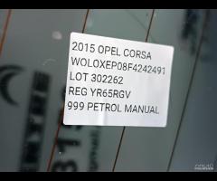 PORTELLONE COFANO POSTERIORE BAULE OPEL CORSA E 3 - 10