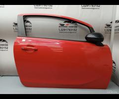PORTA PORTIERA ANTERIORE DESTRA DX OPEL CORSA E 3