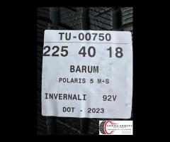 4 PNEUMATICI 225/40 R18 BARUM INVERNALI 90% - 10