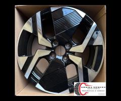 4 CERCHI IN LEGA ORIGINALI RAGGIO 17 PEUGEOT 2008