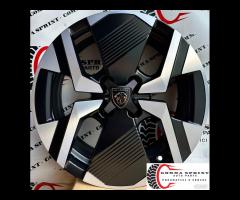4 CERCHI IN LEGA ORIGINALI RAGGIO 17 PEUGEOT 2008