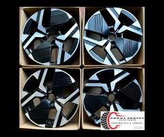 4 CERCHI IN LEGA ORIGINALI RAGGIO 17 PEUGEOT 2008