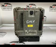 CENTRALINA MOTORE ECU 2.0D 81Kw 110CV VW GOLF 2009