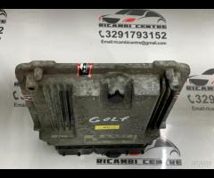 CENTRALINA MOTORE ECU 2.0D 81Kw 110CV VW GOLF 2009 - 10