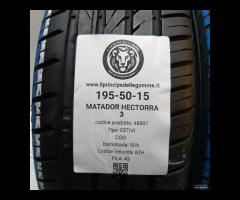 2 GOMME 195 50 15 MATADOR A48887