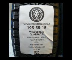 2 GOMME 195 55 15 VREDESTEIN A48869