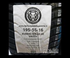 2 gomme 195 55 16 kumho a37631