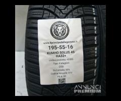 2 gomme 195 55 16 kumho a45383