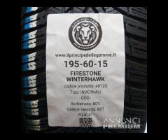 2 gomme 195 60 15 firestone a48725