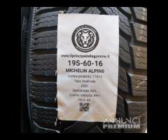 2 gomme 195 60 16 michelin a11814