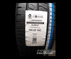 2 gomme 195 65 16c kumho a4079
