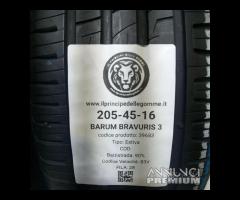 2 gomme 205 45 16 barum a39683