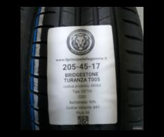 2 GOMME 205 45 17 BRIDGESTONE A49063
