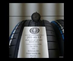 2 GOMME 205 45 17 DUNLOP A49058