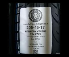 2 GOMME 205 45 17 HANKOOK A49086