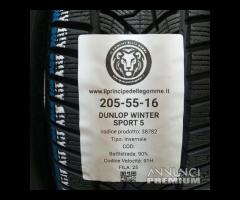 2 gomme 205 55 16 dunlop a38782