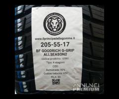 2 gomme 205 55 17 bf goodrich a10981