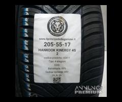 2 gomme 205 55 17 hankook a45411