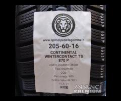 2 gomme 205 60 16 continental a36804