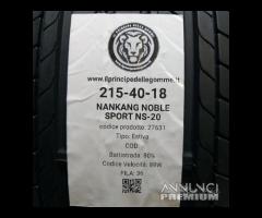 2 gomme 215 40 18 nankang a27631