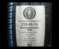 2 GOMME 215 45 16 BARUM A50290