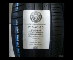 2 GOMME 215 45 16 GOODYEAR A50285