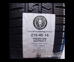 2 gomme 215 45 16 vredestein a37432