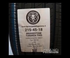2 gomme 215 45 18 bridgestone a48027
