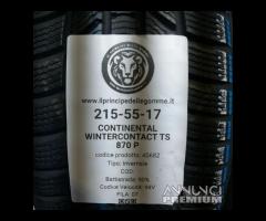 2 gomme 215 55 17 continental a40682