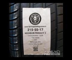 2 gomme 215 55 17 michelin a15258