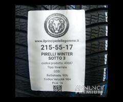 2 gomme 215 55 17 pirelli a40687