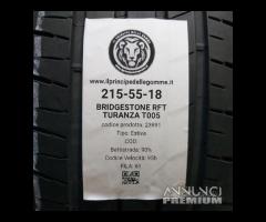 2 gomme 215 55 18 bridgeston e rft a23891