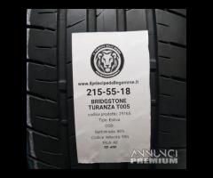 2 gomme 215 55 18 bridgestone a29165
