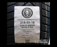 2 gomme 215 55 18 dunlop a41452