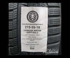 2 gomme 215 55 18 hankook a14571