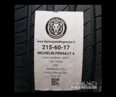 2 gomme 215 60 17 michelin a20951