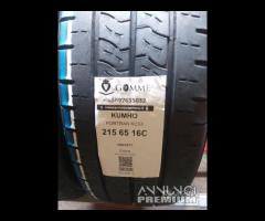 2 gomme 215 65 16c kumho a5362