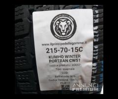 2 gomme 215 70 15c kumho a40657