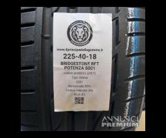 2 gomme 225 40 18 bridgestone rft a23972