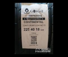 2 gomme 225 40 18 continental a5176