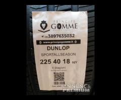 2 gomme 225 40 18 dunlop a4549