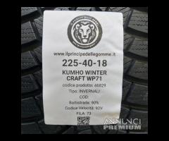 2 gomme 225 40 18 kumho a46829