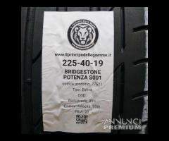 2 gomme 225 40 19 bridgestone a27621