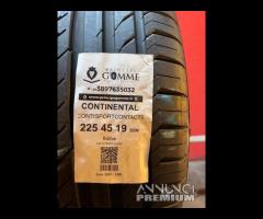 2 gomme 225 45 19 continental a3251