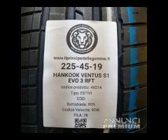 2 gomme 225 45 19 hankook a46014
