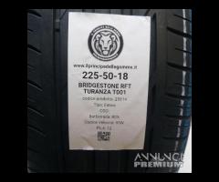 2 gomme 225 50 18 bridgestone rft a25914