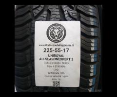2 GOMME 225 55 17 UNIROYAL A50395