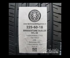 2 gomme 225 60 18 bridgestone a27633